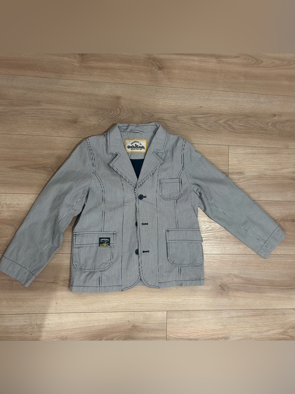 Vintage OshKosh B'gosh Hickory Stripe Blazer